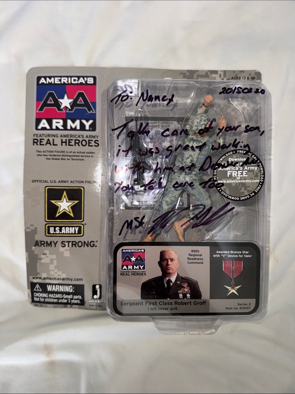 Real Heroes Sergeant First Class Action Figure - Camo